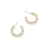 Серьги с жемчугом, простые и с поворотным механизмом, с булавками для ушей