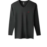 1-компонентная упаковка (черный) хлопок, безопасный для кожи / 3A антибактериальный / брушированный для термо хранения