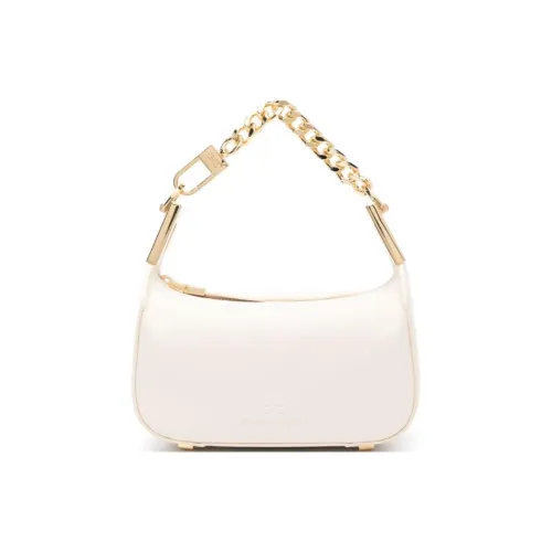 Elisabetta Franchi Полиэстер с Полиуретаном Camera Сумка Сумка Мини Унисекс Кремово-белый