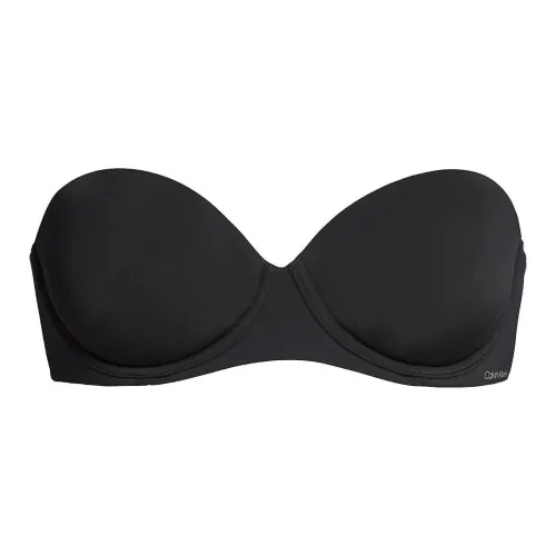 CALVIN KLEIN PUSH Up Без бретелек Бюстгальтер Европейская версия Женские Черный