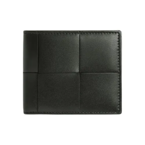 Bottega Veneta Телячья кожа Кошелек Мужской Яшма Агат Серый