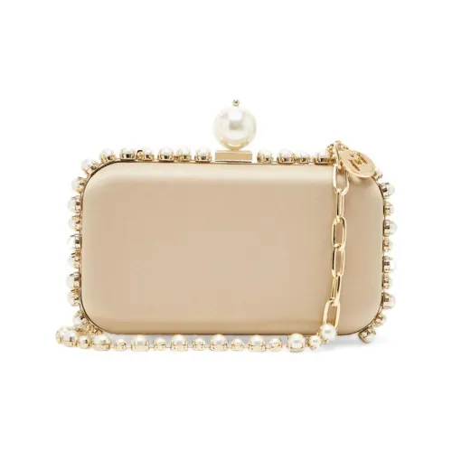 Rosantica Satin Одно Плечо Clutch Унисекс Бежевый