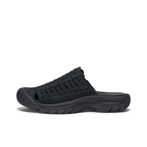 KEEN SAN JUAN Тихие Домашние тапочки устойчивые к истиранию женские черные