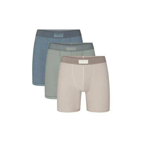 SKIMS 3 Pack Stone MULTI/Stone Multicolor Men's Boxers