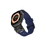 【Черный Темно-синий】Эксплорер-Механический Ветер Силиконовый ремешок