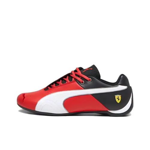 PUMA Scuderia Ferrari Устойчивые к истиранию Низкие Кроссовки для тренировок Мужские Красные