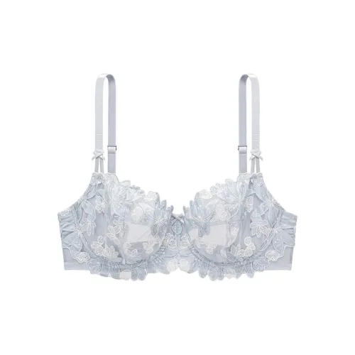 Victoria's Secret Dream Angels Бюстгальтер Женский Светло-Серый Фиолетовый