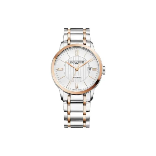Baume & Mercier Автоматический Механический Механизм Мужские Часы 40 мм Белый