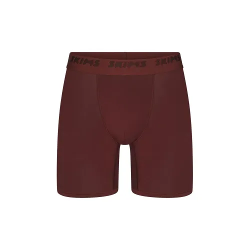 SKIMS 1 Pack Oxblood/Фуксия Мужские Боксеры
