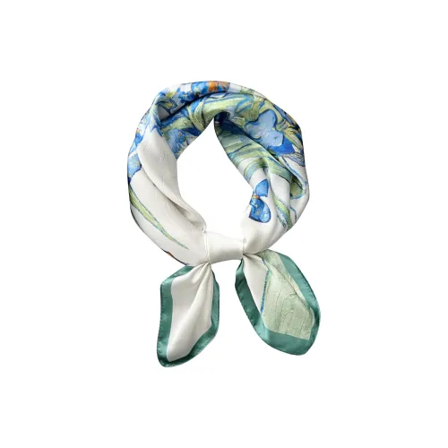 RX UVCUT Полиэстер Шелковые Шарфы Унисекс