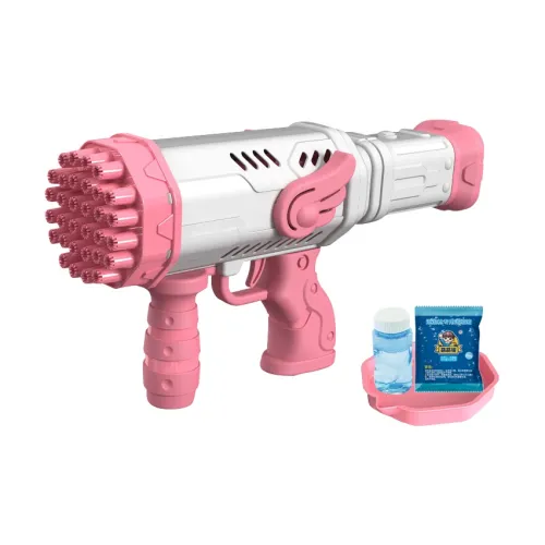 Cute Baby 32 Hole Ракета Tube Пузырьки Пистолет Светящийся Edition Пузырьковые Машины