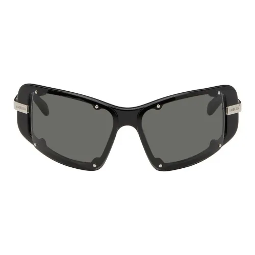 AMBUSH Металл Ацетат Нерегулярная форма Солнцезащитные очки Мужской Черный