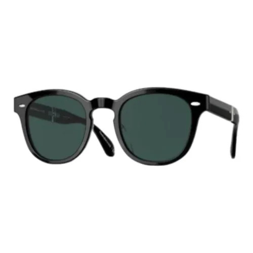 Oliver Peoples OVAL SUNGLASSES Мужской Черный