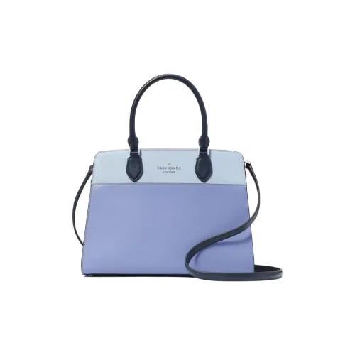 Kate Spade Saffiano кожа через плечо сумка среднего размера женская синяя радужная многоцветная