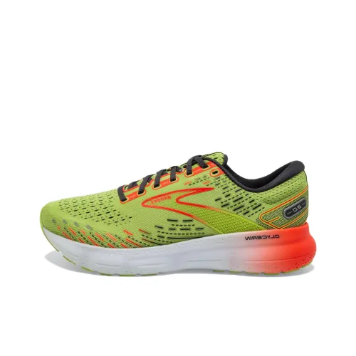 Brooks Glycerin 20 Беговые кроссовки Низкий Топ Зеленый Мужской
