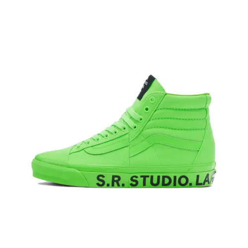 Vans Скейтборд Кроссовки MID Топ Зеленый Мужской