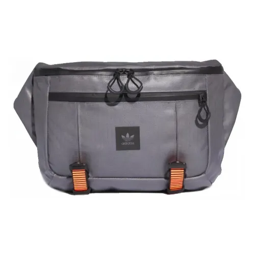 Adidas Originals Полиамид Sling Сумка Сумка через плечо Бананка Большая Унисекс Серый