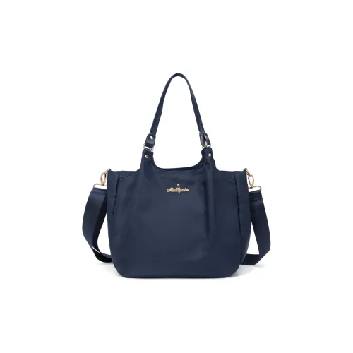 MISZAPATOS Нейлон Сумка через плечо Стандартная Женская Хаки Коричневый Темно-синий Синий Светло-серый Бургунди Классический Черный