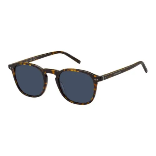 Tommy Hilfiger OVAL SUNGLASSES Мужские Черепаховый