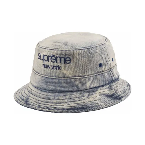 Supreme 100% хлопок Twill Панамы Унисекс Серый