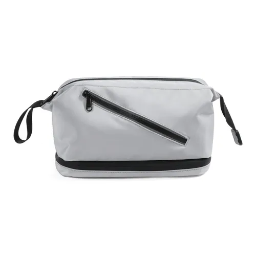 DOSRFINI Оксфорд Туалетная сумка среднего размера унисекс черная синяя серая