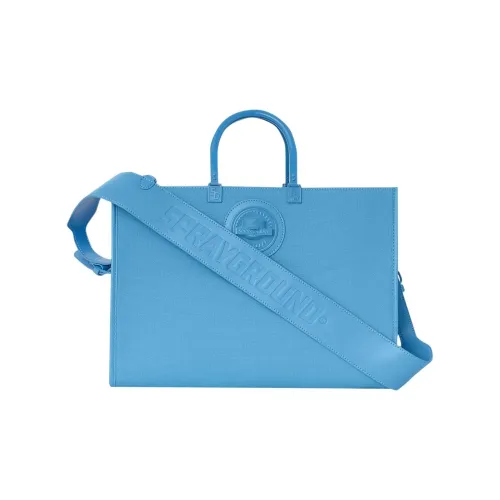 SPRAYGROUND Хлопок Canvas Сумка-тоут Сумка для покупок Холщовая сумка Сумка через плечо Унисекс Бирюзовая