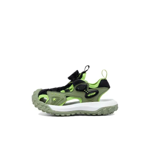 Disney Toy Story Series противоскользящие устойчивые к истиранию детские сандалии черного и зеленого цвета