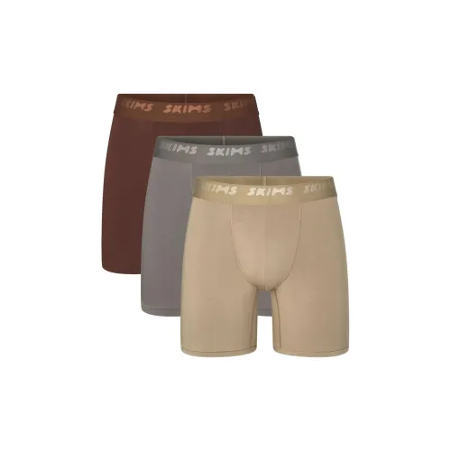 SKIMS 3 Pack DESERT MULTI/DESERT Multicolor Men's Boxer Briefs