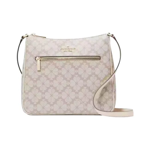 Kate Spade Сумка через плечо из ПВХ с цветочным дизайном женская темно-коричневая с шляпкой в форме гриба многоцветная