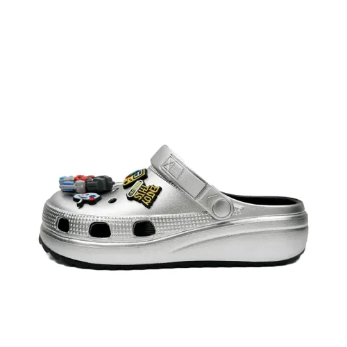 OUBT Child Король Робот Тема Платформа Сабо Унисекс Серебряный