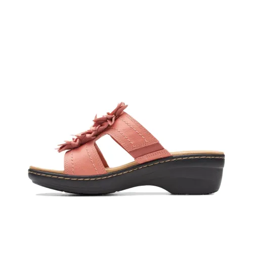 Clarks Слипоны Коралловый Женские