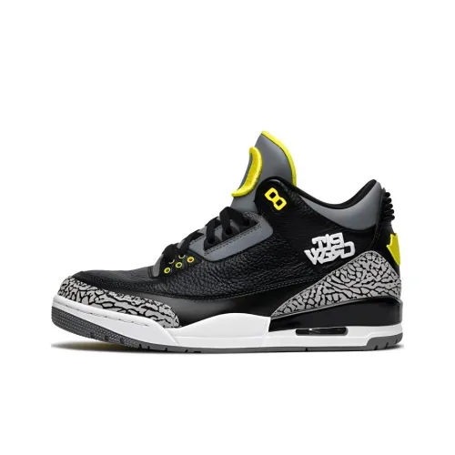 JORDAN Air Джордан 3 Винтажные баскетбольные кроссовки MID Топ Мужской