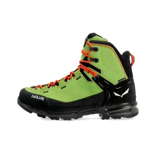 SALEWA Mountain Trainer 2 Дышащий и Износостойкий Crew Аутдор Мужской Зеленый Черный