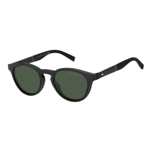 Tommy Hilfiger OVAL SUNGLASSES Мужские Черные
