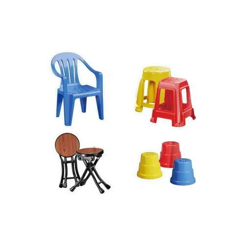 52TOYS Магпи Пик-ап Серия Мир'S Fireworks Food Stall Резиновый Стул Слепые Коробки