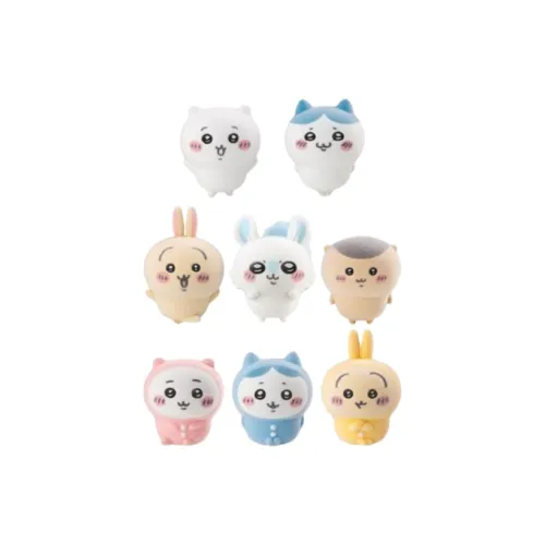 BANDAI Chiikawa Hachiware Usagi Momonga Kuri Manju Chiikawa Lucky Draw Целая коробка 8 шт