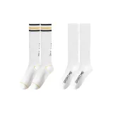 2 шт (Белый Foot Спина Письмо - Белые и черные полоски)
