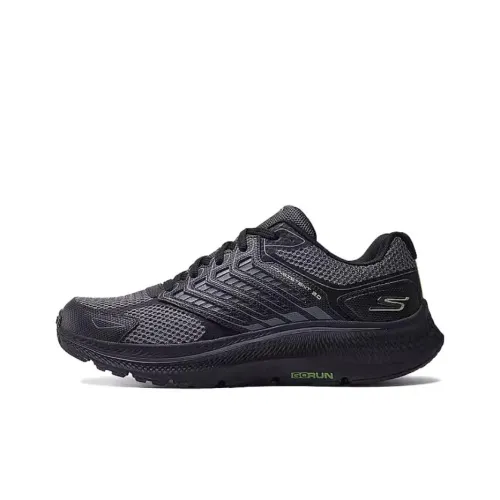 Skechers MEN'S GO Support Low Top Повседневные Беговые Кроссовки Мужские Черные Серые