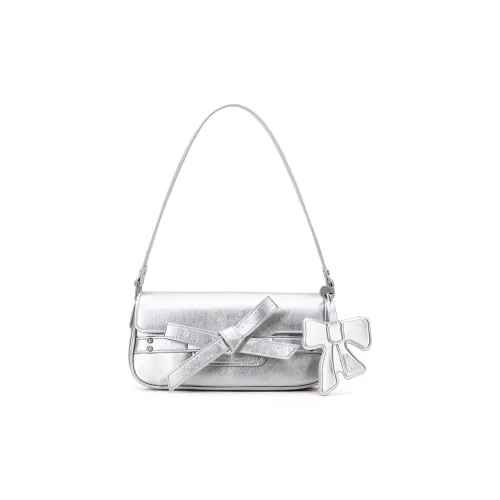 VANWALK ПУ (полиуретан) Сумка Сумка через плечо Женская Черная Синяя Серебряная