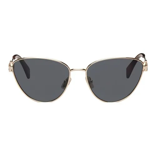 Lanvin Кошачий глаз Солнцезащитные очки Женские Серебряные