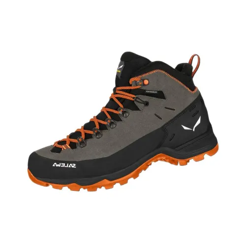 SALEWA Альпинистские и туристические ботинки MID Топ Эластичный шнур/Черный мужской