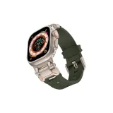 【Титан Армейский зеленый】Эксплорер-Механический Ветер Силиконовый ремешок