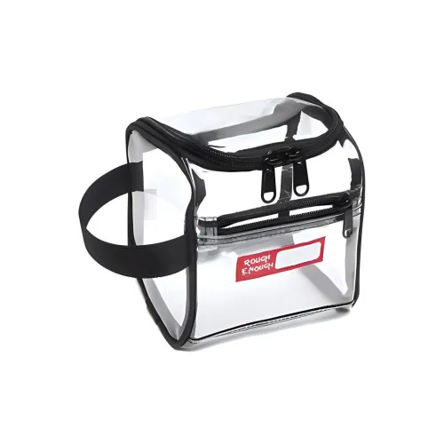 Rough Enough ПВХ Сумка для хранения Маленькая квадратная сумка Косметичка Сумка для туалетных принадлежностей Мини Унисекс Прозрачная