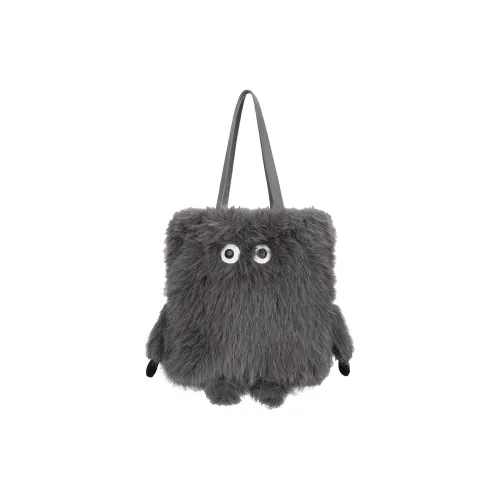 MISZAPATOS Длинный плюшевый плечевой сумка сумка через плечо стандартная женская серый хаки коричневый