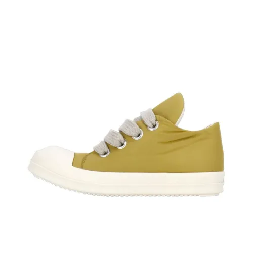 RICK OWENS Скейтборд Кроссовки Низкие Желтые Мужские