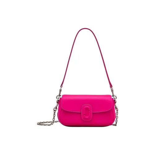 MARC JACOBS Smooth Leather Portable Crossbody Bag Shoulder Bag Women's Bright Pink
