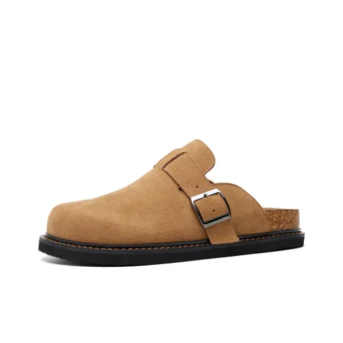 C°BANNER Birkenstock Стиль Обувь Земляной Желтый Мужской