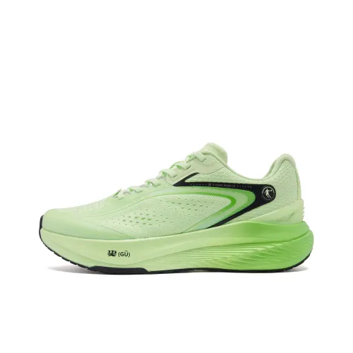 QIAODAN Shadow 1,0 Беговые кроссовки Низкий Топ Seagull Циан/Черный Мужской