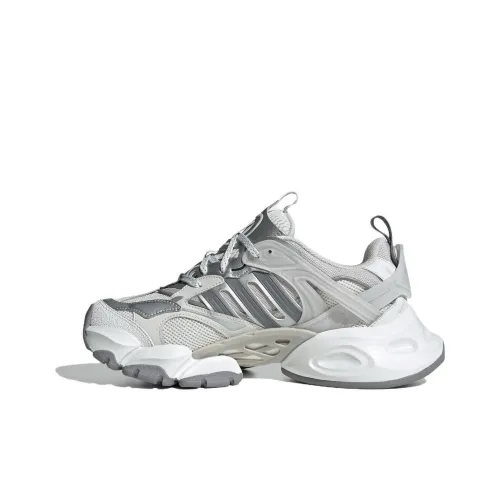 Adidas XLG RUNNER DELUXE Устойчивый к истиранию Низкий Топ Повседневные Городские Кроссовки для Коммуникативных Беговых Кроссовки Унисекс Серый Белый