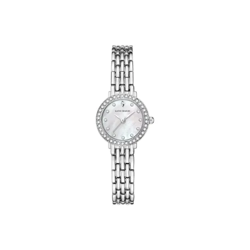 Katie Ermilio Наручные часы Кварцевый механизм Матиальная раковина Циферблат часов Цвет Женские часы Коробка признания в любви